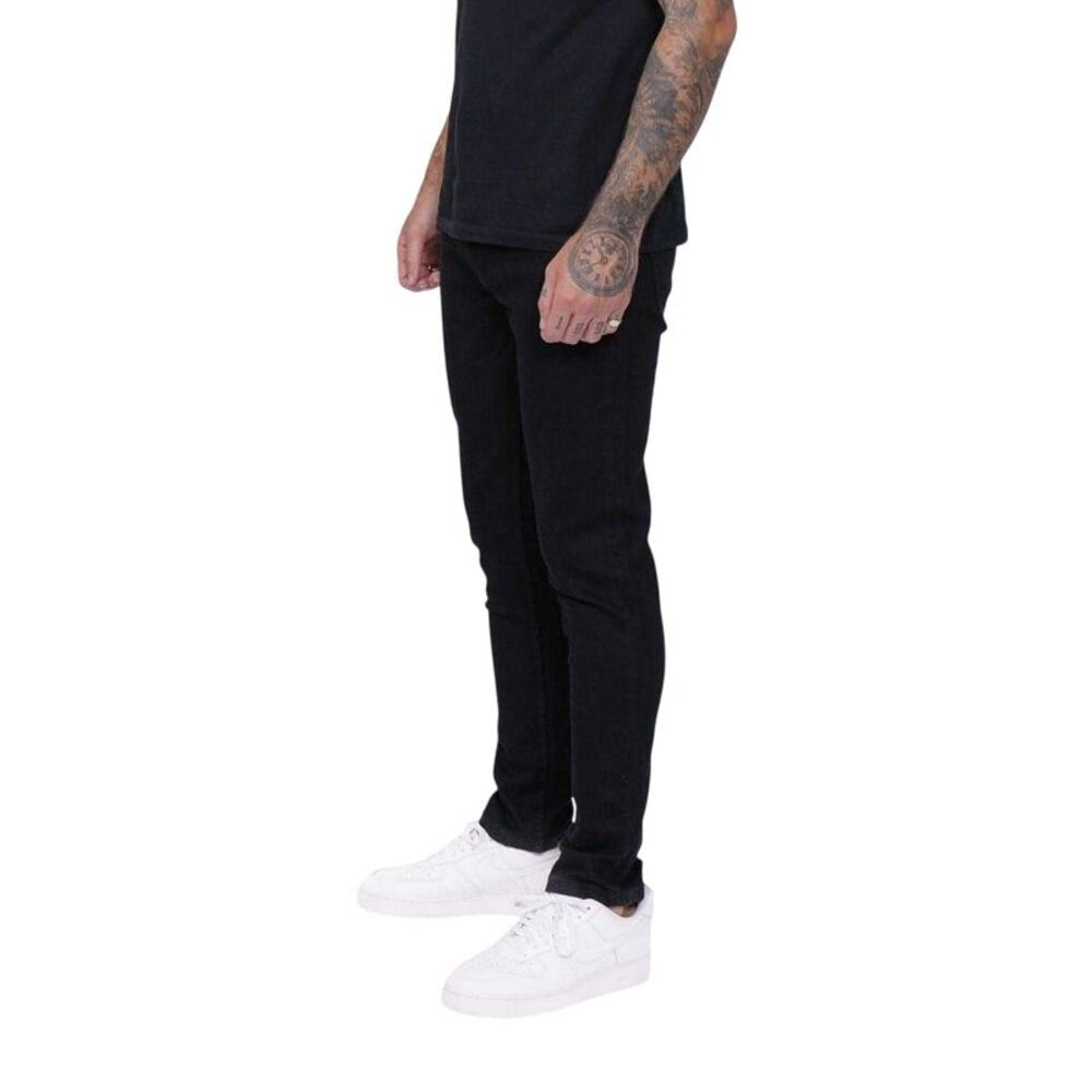 Firetrap Mens Denim Skinny Jeans / Black